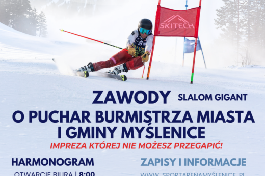 Zawody Narciarskie o puchar Burmistrza Miasta i Gminy MYŚLENICE!